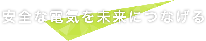 安全な電気を未来につなげる