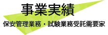 事業実績